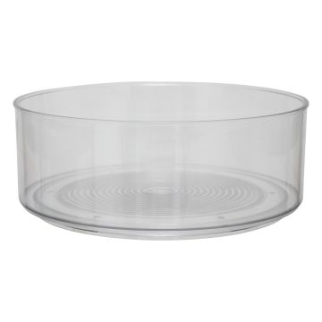 PIATTO GIREVOLE PER FRIGO SMART 23X8.5 IN POLIETILENE TRASPARENTE