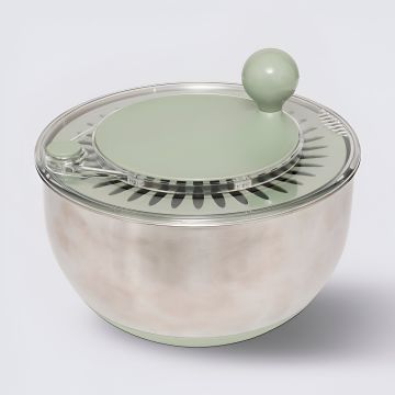 CENTRIFUGA INSALATA CON CIOTOLA INOX ASSORTITO