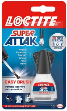 LOCTITE SUPER ATTAK BRUSH 5gr CON PENNELLO APPLICATORE 