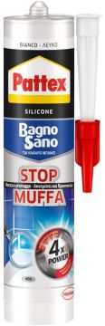 PATTEX SIGILLANTE BAGNO SANO STOP MUFFA BIANCO 300ml