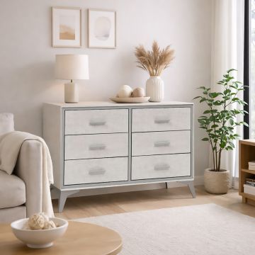 CASSETTIERA MULTIUSO CM 104.5X39 H.72.5 GRIGIA 