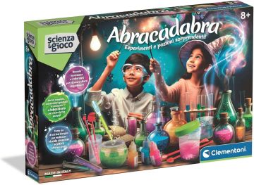 CLEMENTONI SCIENZA E GIOCO-  ABRACADABRA ESPERIMENTI E PORZIONI SORP