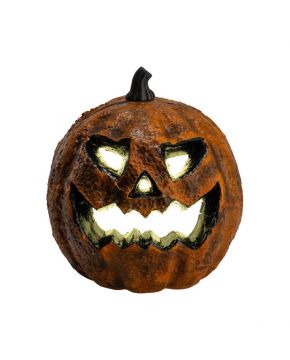 ZUCCA DECORATA IN POLISTIROLO CON LUCI DIAM. 23