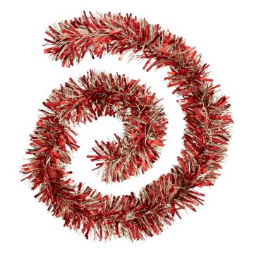 FESTONE DI FILO ORO/ROSSO 2MT