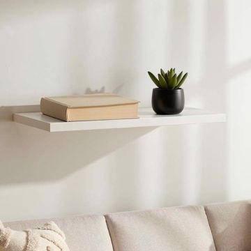 MENSOLA SLIM 20CM 80X20 SPESSORE 1.8CM BIANCA