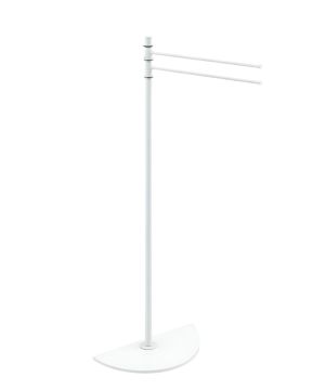 LINEA SEMPIONE - PIANTANA PORTA ASCIUGAMANI BIANCO OPACO