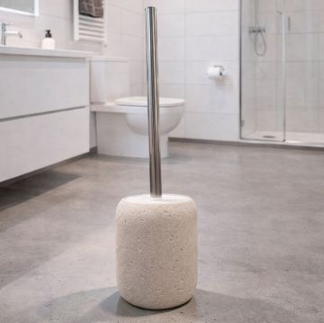 SCOPINO IN RESINA SABBIOSA EFFETTO TRAVERTINO AVORIO 