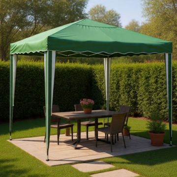 GAZEBO ESTENSIBILE METRI 3X4 COLORE VERDE