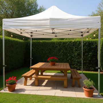 GAZEBO ESTENSIBILE IN ALLUMINIO