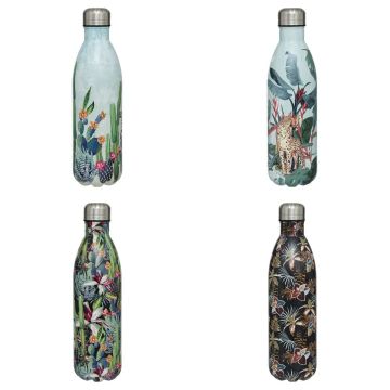 BORRACCIA TERMICA JUNGLE IN ACCIAIO INOX 1LT ASSORTITA