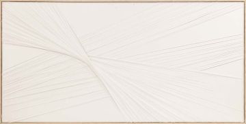 TELA FLOATING TENSIONS IN ACRILICO CORNICE LEGNO 140X70CM 