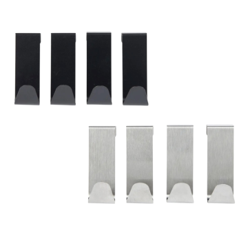 SET 4 APPENDINI NOXY IN ACCIAIO INOX 4.5X2.5CM H 7.5CM ASSORTITO