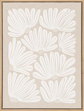 TELA BLOSSOM SHINE IN ACRILICO CORNICE IN LEGNO 30X40CM