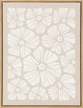 TELA BLOSSOM SHINE IN ACRILICO CORNICE IN LEGNO 30X40CM 