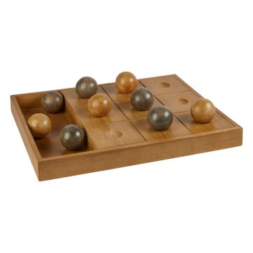 GIOCO DI TRIS JEHAS 40X30 H 4CM IN LEGNO