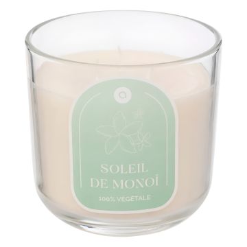 CANDELA PROFUMATA FLOA 610GR MONOI IN BARATTOLO IN VETRO
