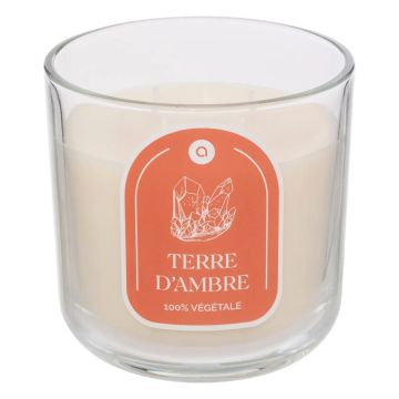 CANDELA PROFUMATA FLOA 350GR IN BARATTOLO IN VETRO AMBRA