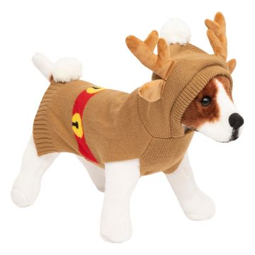 MAGLIONE DA RENNA PER CANE 3 TAGLIE ASSORTITE