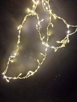 FILO 300 LED BIANCO CALDO 4MT 