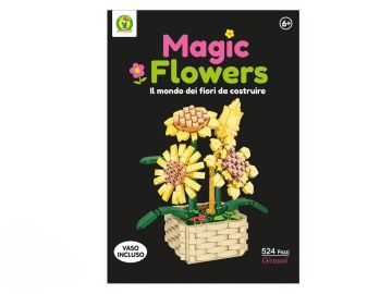 COSTRUZIONI MAGIC FLOWERS FIORI GIRASOLI