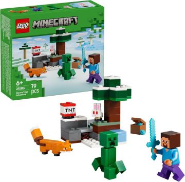 LEGO MINECRAFT - AVVENTURA DI STEVE NELLA TAIGA