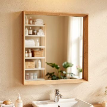 SPECCHIO RETT. 60X80CM C/CORNICE