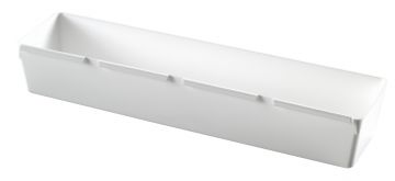 VASCHETTA ORGANIZER IN POLIPROPILENE BIANCO 30,5X7,5X5CM 
