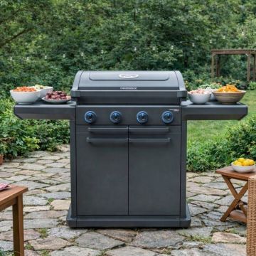 GAMPINGAZ - BARBECUE A GAS 4 SERIES ONYX S DUAL GAS