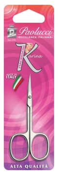 FORBICI LUCIDE CURVE PER MANICURE 3 POLLICI - LINEA KARINA 