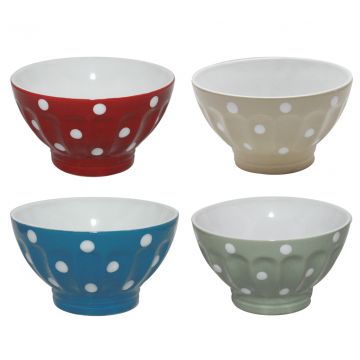 SCODELLA A POIS 16CM ASSORTITO