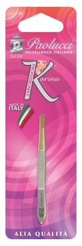 LINEA KARINA - PINZETTA MEZZA DORATA CON PUNTE OBLIQUE 