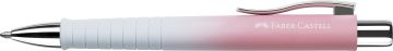 FABER CASTELL - POLY BALL PENNA A SFERA URBAN SUNSET BICOLORE BIANCO/ROSA