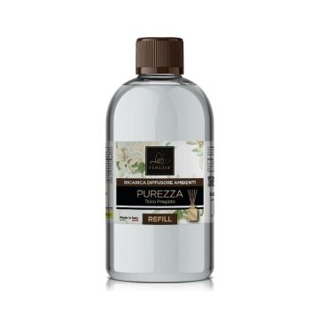 RICARICA PROFUMATORI PER AMBIENTI SENSAZIONALE 500ML PUREZZA TALCO PREGIATO