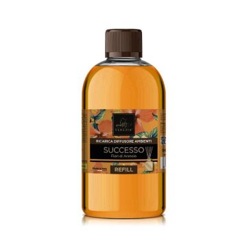 RICARICA PER DIFFUSORI PER AMBIENTI SENSAZIONALE 500ML SUCCESSO FIORI DI ARANCIO