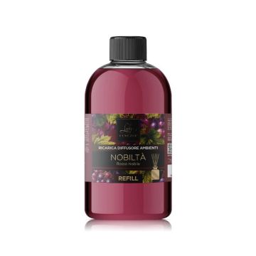 RICARICA PER DIFFUSORI PER AMBIENTI SENSAZIONALE 500ML NOBILTA' ROSSO REALE