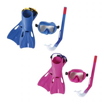 SET SNORKELING LIL FLAPPER CON PINNE 24-27 2 COLORI ASSORTITI