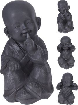 BUDDHA BAMBINO IN RESINA 27CM ASSORTITO