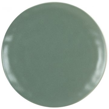 PIATTO PIANO ORGANIC VERDE DIAM. 26