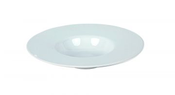 PIATTO PASTA LINEA GURME IN CERAMICA BIANCO DIAM. 27.4CM