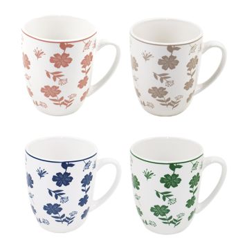 TAZZA MUG LAZISE IN PORCELLANA 330ML ASSORTITO