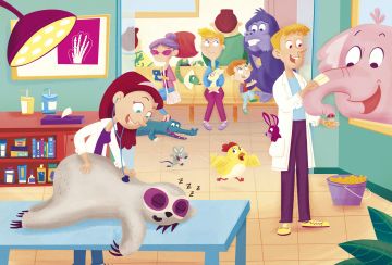 PUZZLE 60 PEZZI MAXI VETERINARY