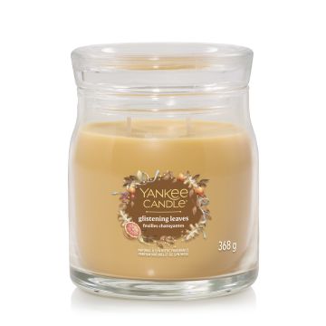 YANKEE CANDLE - GIARA MEDIA A 2 STOPPINI GLISTENING LEAVES