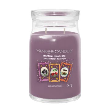 YANKEE CANDLE - GIARA GRANDE A 2 STOPPINI MYSTICAL TAROT CARD