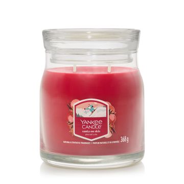 YANKEE CANDLE - GIARA MEDIA A 2 STOPPINI SANTA ON SKIS
