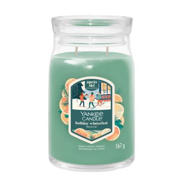 YANKEE CANDLE - GIARA GRANDE A 2 STOPPINI HOLIDAY WINTERFEST