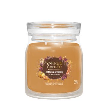 YANKEE CANDLE - GIARA MEDIA A 2 STOPPINI GOLDEN PUMPKIN