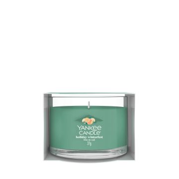 YANKEE CANDLE - CADELA VOTIVE IN VETRO HOLIDAY WINTERFEST