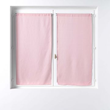 TENDA DRITTA PASSA BACHET 2X60X160CM VELO TESSUTO SOANE ROSA