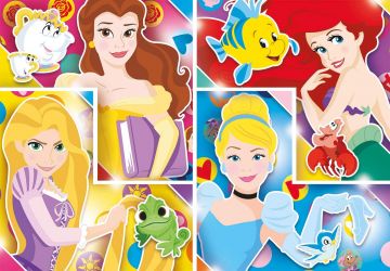 PUZZLE 104 PEZZI DISNEY PRICESS