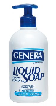 GENERA SAPONE LIQUIDO 500ML NEUTRO CON ALOE VERA